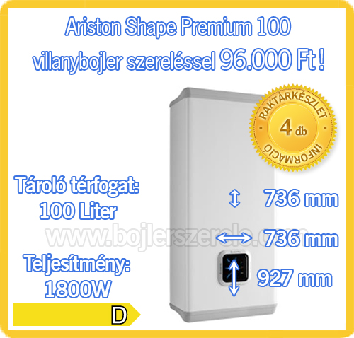 Ariston Shape Premium 100 villanybojler